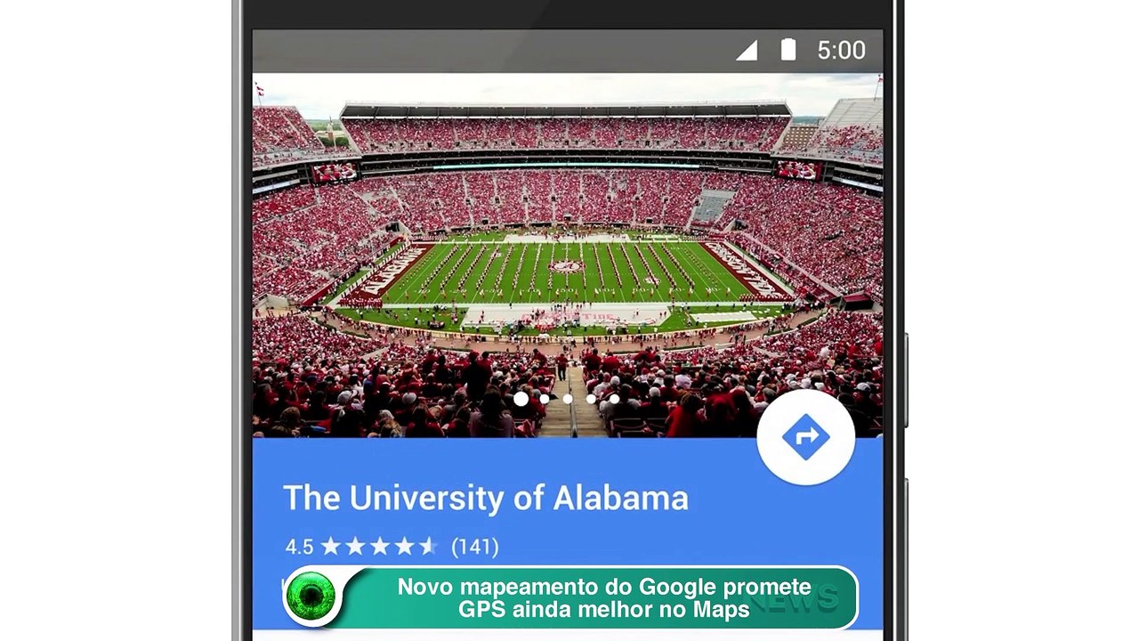 Novo mapeamento do Google promete GPS ainda mel...