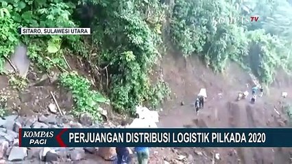 Melihat Perjuangan Distribusi Logistik Pilkada 2020