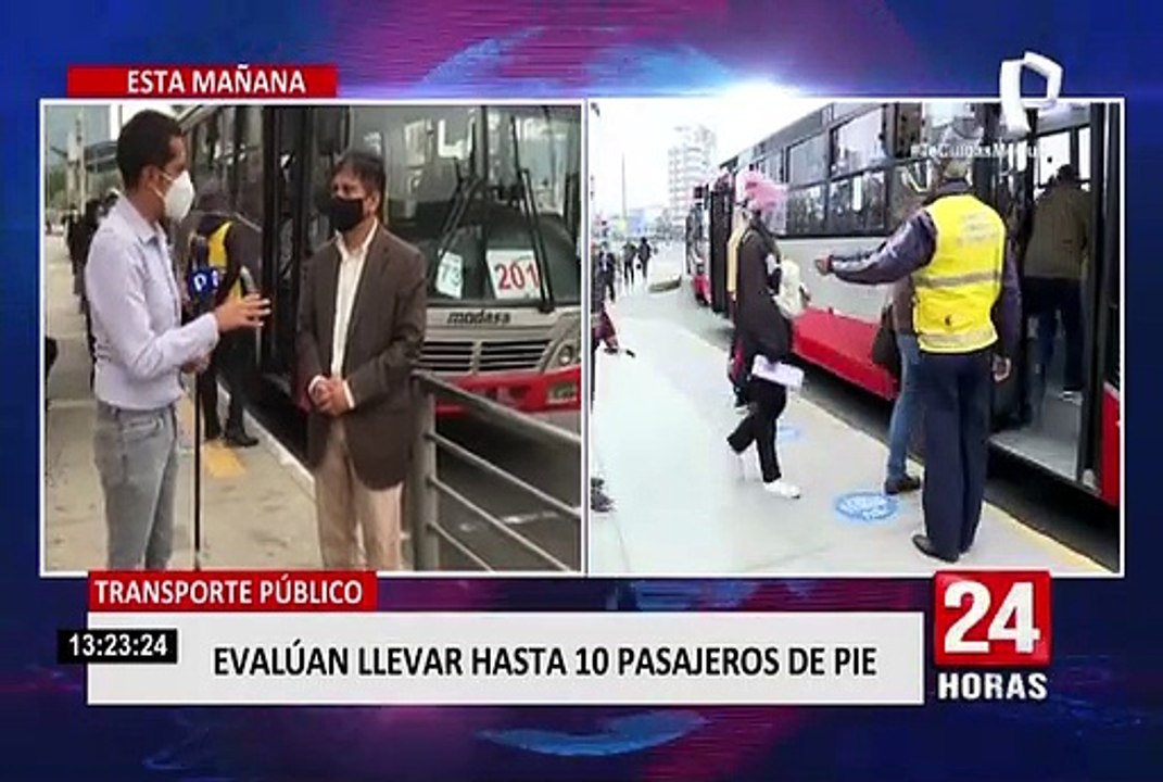 Corredores complementarios permitirá hasta 10 pasajeros de pie desde la próxima semana