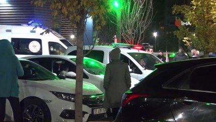 Ankara’da 14 katlı binada korkutan yangın