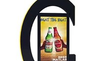 waterproof outdoor advertising equipment single side LCD display floor standing