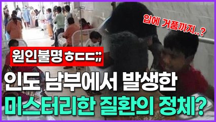 인도 남부에서 발생한 미스터리한 질환의 정체?