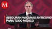 ¿Cuántas vacunas anticovid se aplicarán por día en México?
