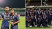 India vs Australia T20I : Hardik Pandya Gives His Man of the Series Trophy to Natarajan