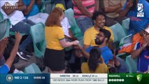 Indian boy proposes Australian girl in cricket stadium during Ind vs Aus ODI match