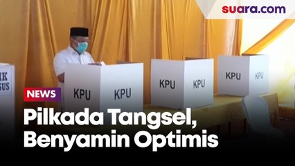 Pilkada Tangsel: Bareng Keluarga ke TPS, Benyamin Optimis