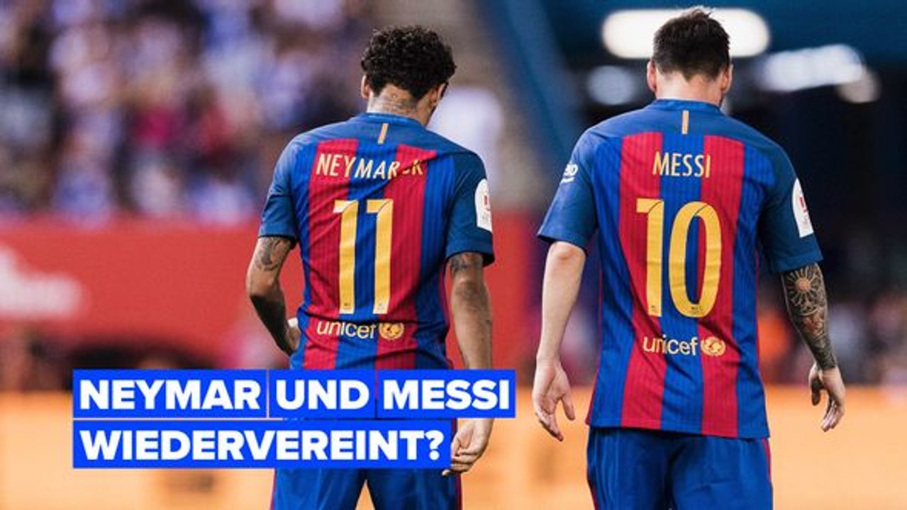 Werden Neymar und Messi wieder zusammenspielen?