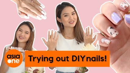 Feeling Fab: Trying out pretty and easy DIY nails!