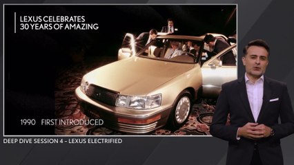 Lexus presents new electric drive control DIRECT4 and concept vehicle with future design orientation
