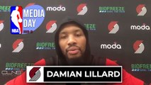 Damian Lillard Blazers Training Camp Interview