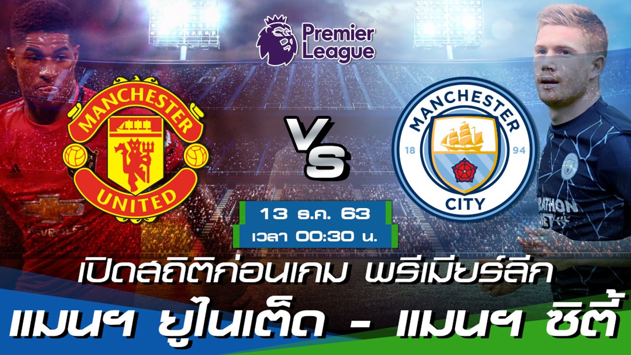 แมนฯ ยูไนเต็ด - แมนฯ ซิตี้ : พรีวิวก่อนเกมดาร์บี้แมตช์ พรีเมียร์ลีก 2020/21
