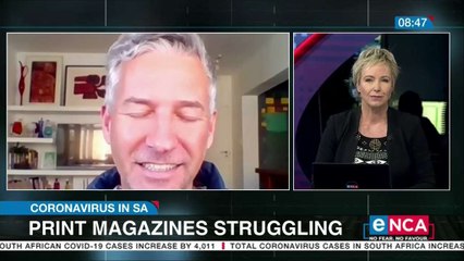 Print magazines struggling