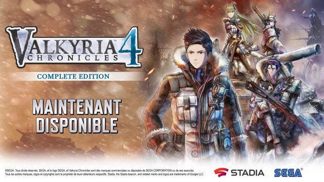 Valkyria Chronicles 4 - Bande-annonce de lancement (Stadia)