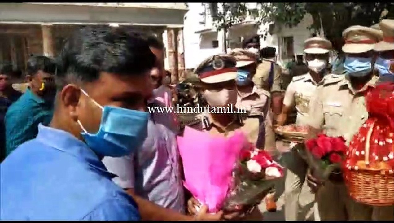 கரோனா சிகிச்சை முடிந்து காவல் இணை ஆணையர் ( கிழக...