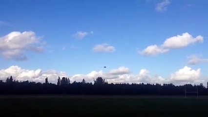 Rencontre avec un hélicoptère Apache