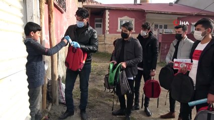 Geri Dönüşümden Üretime Kazandırılan Sırt Çantaları Öğrencilere Dağıtıldı