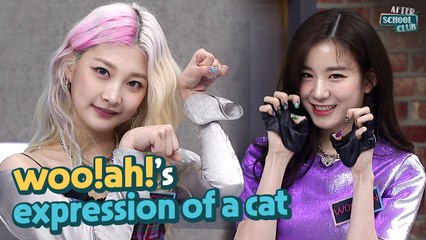 [After School Club] Woo!ah!'s expression of a cat (우아만의 고양이 표현법)