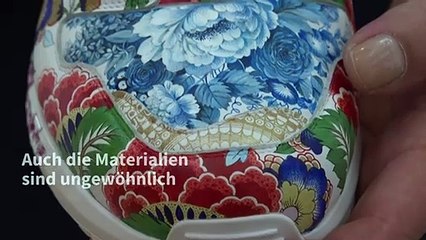 Porzellan-Sneaker: Untragbar schön