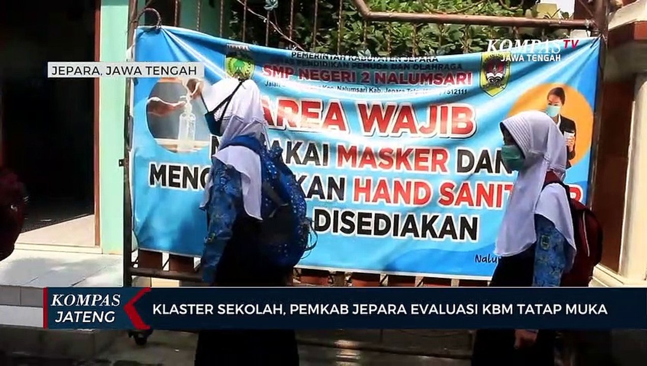 Klaster Sekolah, Pemkab Jepara Evaluasi KBM Tatap Muka