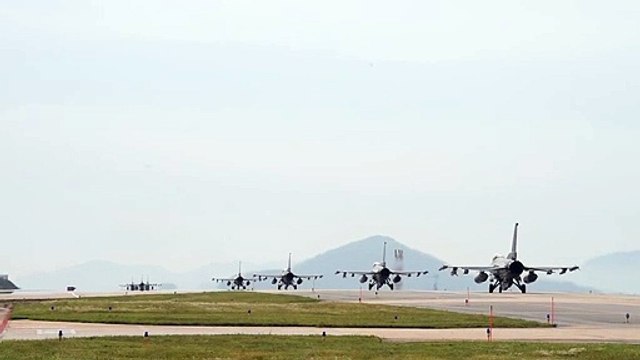 F-16's Fighting Falcons • Kunsan Air Base • Republic of Korea • Dec 06 2020