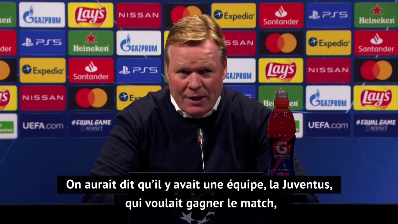 Koeman : "on dirait qu'on a démarré le match avec la peur au ventre"
