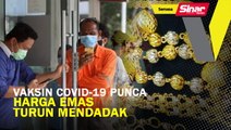Vaksin Covid-19 punca harga emas turun mendadak