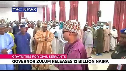 Governor Zulum releases N12billion for payment of gratuities for civil servants