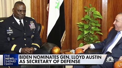 Download Video: President-elect Joe Biden picks Lloyd Austin as Secretary of Defense