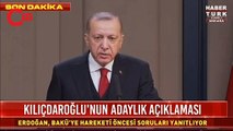Erdoğan'dan Kılıçdaroğlu'nun cumhurbaşkanlığı adaylığı açıklamasına ilk yorum