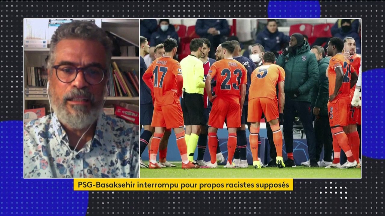 Ligue des champions : le match du PSG interrompu à cause d'un arbitre accusé de racisme
