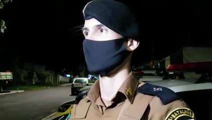 Vídeo: Tenente da PM comenta assassinato de mulher de 32 anos no Cascavel Velho