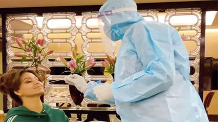 Urvashi Rautela ने इतना घबराकर कराया Corona Test; VIRAL VIDEO | FilmiBeat