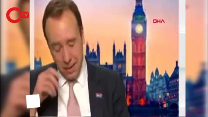 İngiltere Sağlık Bakanı canlı yayında ağlayınca tepki çekti