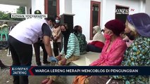 Warga Lereng Merapi Mencoblos Di Pengungsian