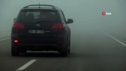 - Konya’da sis trafiği olumsuz etkiledi
