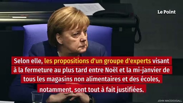 Restrictions liées au Covid : l'émotion d'Angela Merkel au Bundestag