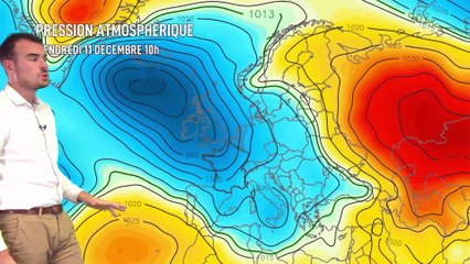Bulletin météo pour le jeudi 10 décembre 2020
