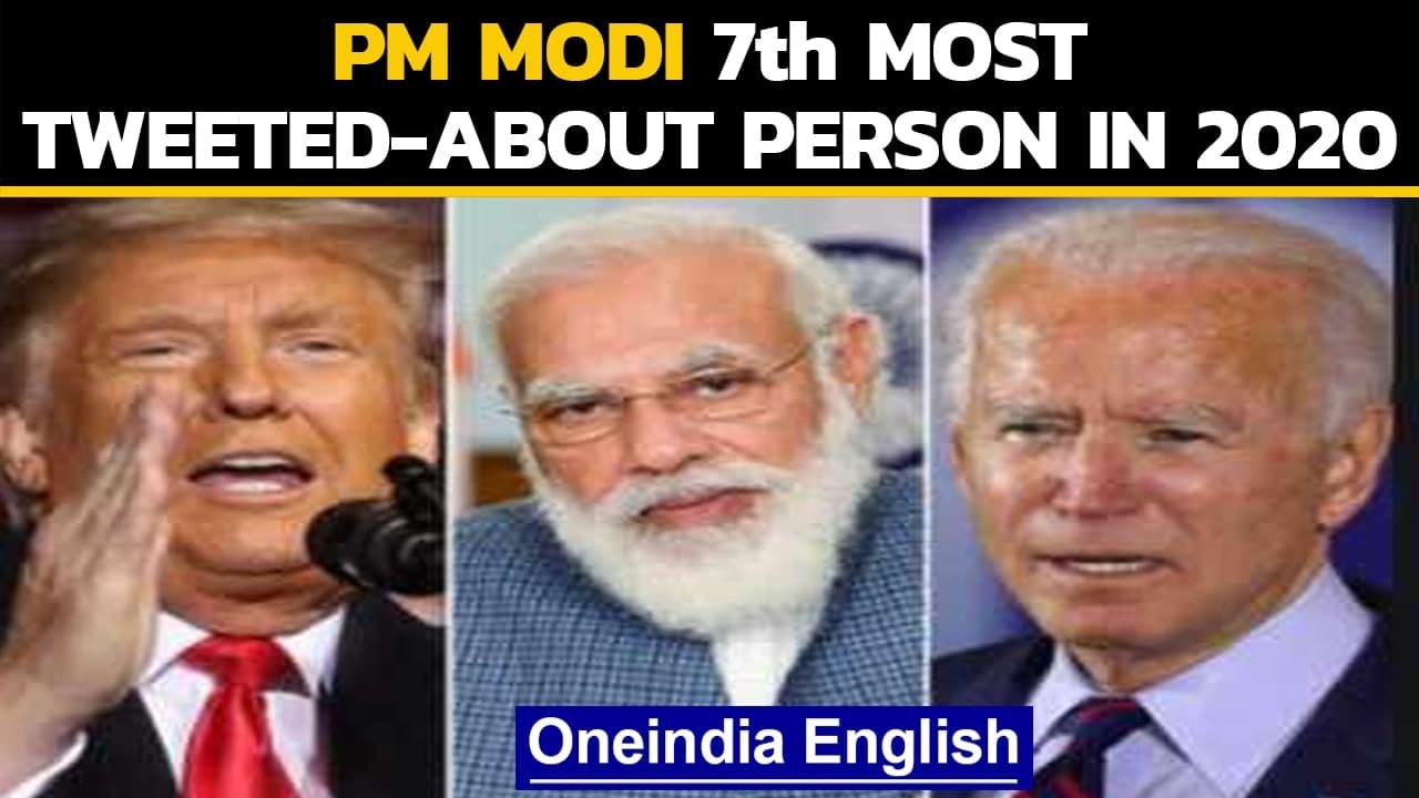 Donald Trump most tweeted-about person in 2020, PM Modi on 7th number|Oneindia New