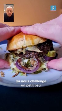 La recette du burger Saint-Nectaire et sauce béarnaise de Thierry Marx