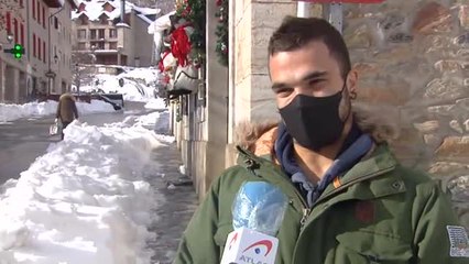 Ernest se marcha dejando nieve en el Pirineo e inundaciones en Cantabria