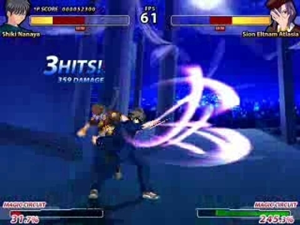 K - Nanaya vs Vampire Sion