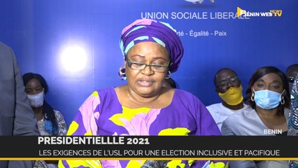 Bénin-Présidentielle 2021 : les exigences de l’USL pour une élection inclusive et pacifique