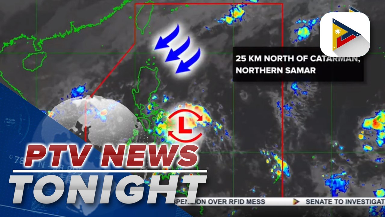 PTV INFO WEATHER: PAGASA monitors new LPA near Catarman, Northern Samar