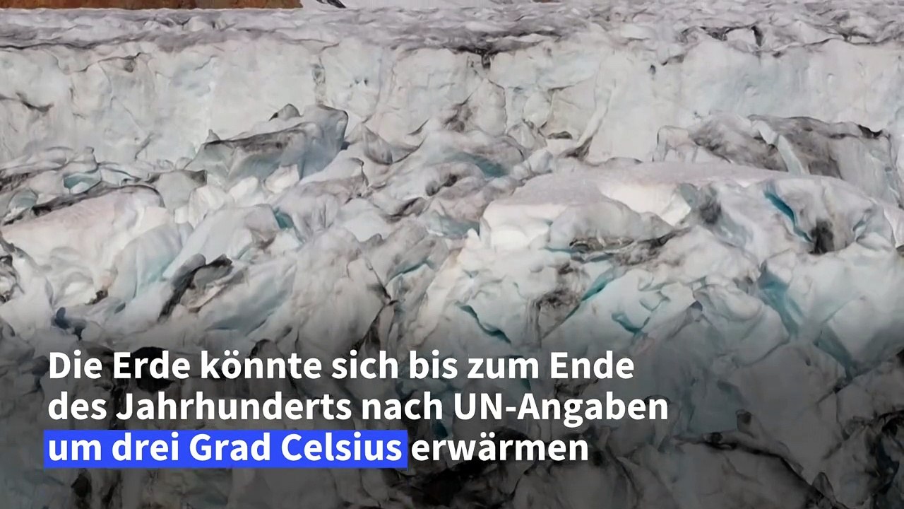 Erderwärmung steuert auf mehr als drei Grad zu