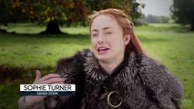 3121.GAME OF THRONES - Arya and Sansa KISS - (Behind the Scenes _ Bloopers)