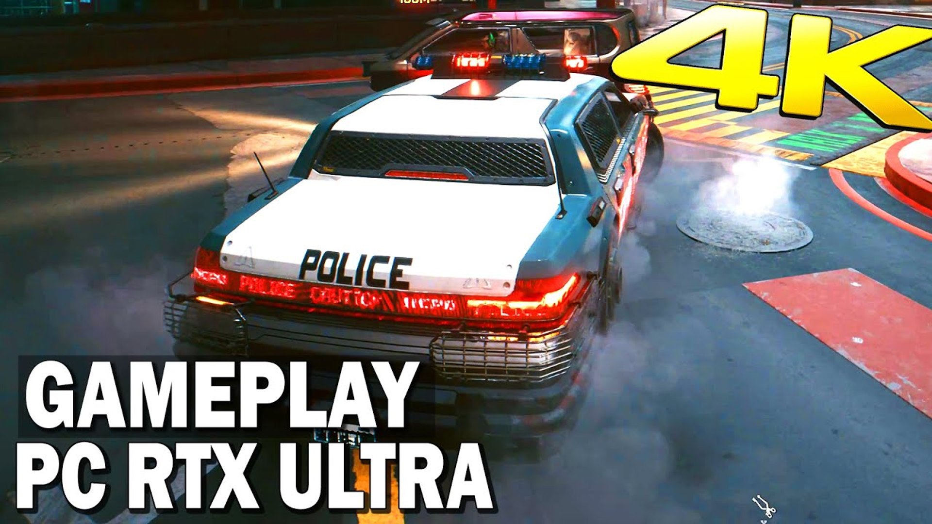 ⁣Cyberpunk 2077 : BALADE VOITURE + AGRESSION POLICE