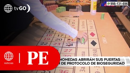 Casino y tragamonedas abrirán sus puertas tras aprobación de protocolos | Primera Edición