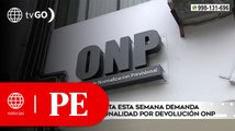 Gobierno presentará esta semana demanda de inconstitucionalidad por devolución ONP | Primera Edición