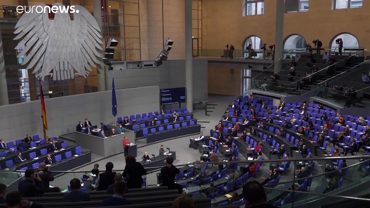 Warnstufe rot - Merkels eindringlicher Appell für harten Lockdown