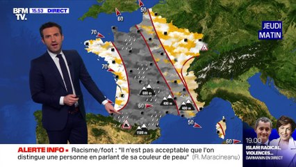 La météo pour ce jeudi 10 décembre 2020